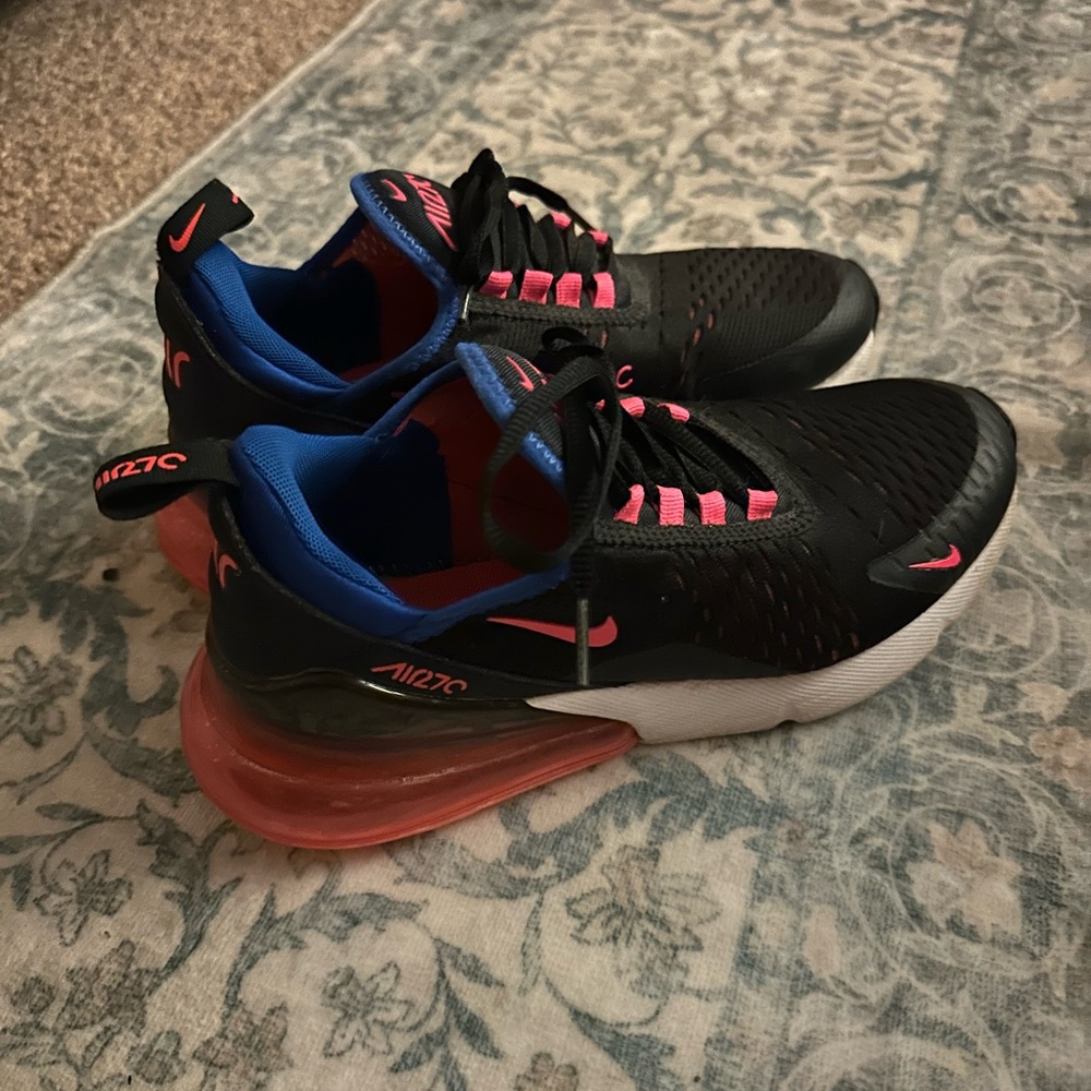 Nike Air Max 270 pink and blue Sneakers